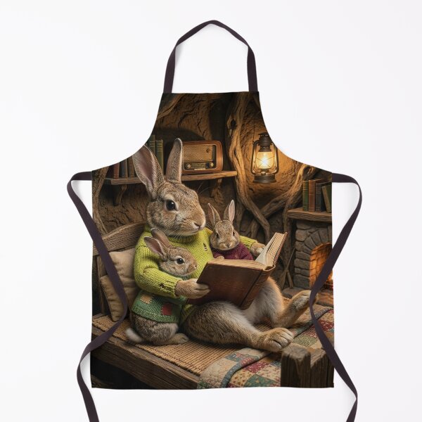 Item preview, Mother Rabbit Reads to Her Bunnies designed and sold by Tridentulus.