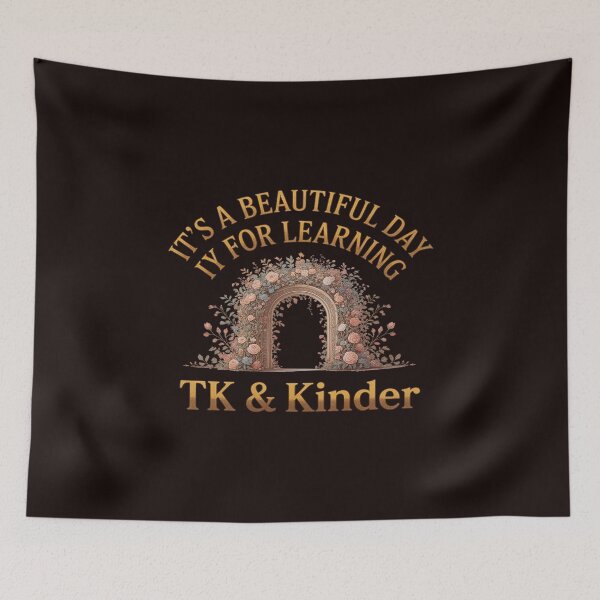 Item preview, TK & Kinder It’s a Beautiful Day for Learning Teacher Flower designed and sold by MichaelStalkas.