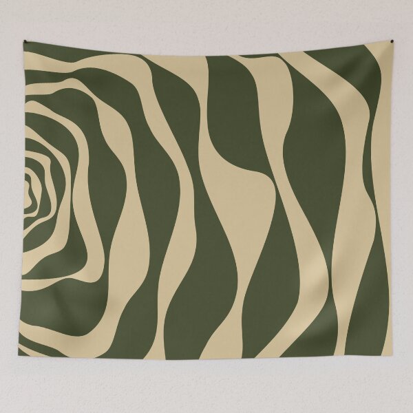 Item preview, Ebb and Flow 4 in Khaki and Green designed and sold by LAEC-Shop.