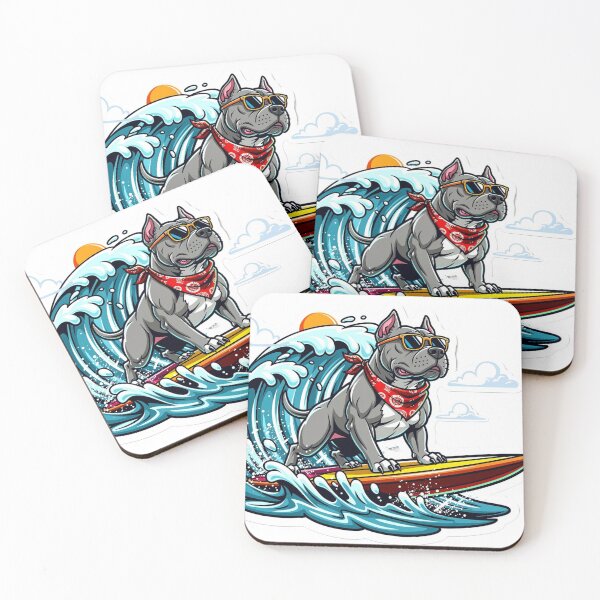 Item preview, Pitbull Love - Surfing II designed and sold by MoonLab Design.