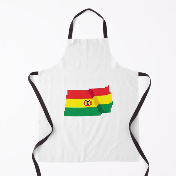 Item preview, Flag of Bolivia, a flag with a pixel art designed and sold by massingso.