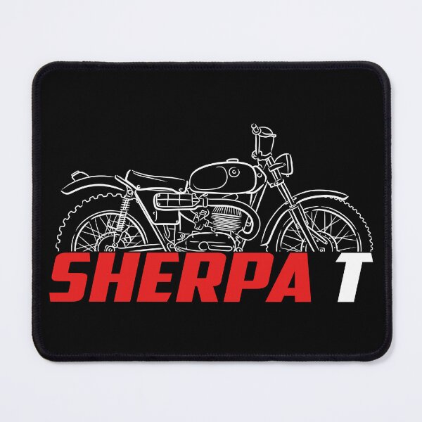 Item preview, Motorcycle Bultaco Sherpa T 250 1964-1967, biker designed and sold by ThrottleArts.
