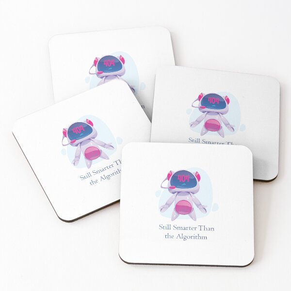 Item preview, Funny AI Robot Error – Smarter Than the Algorithm designed and sold by Quiet Mode Studio.
