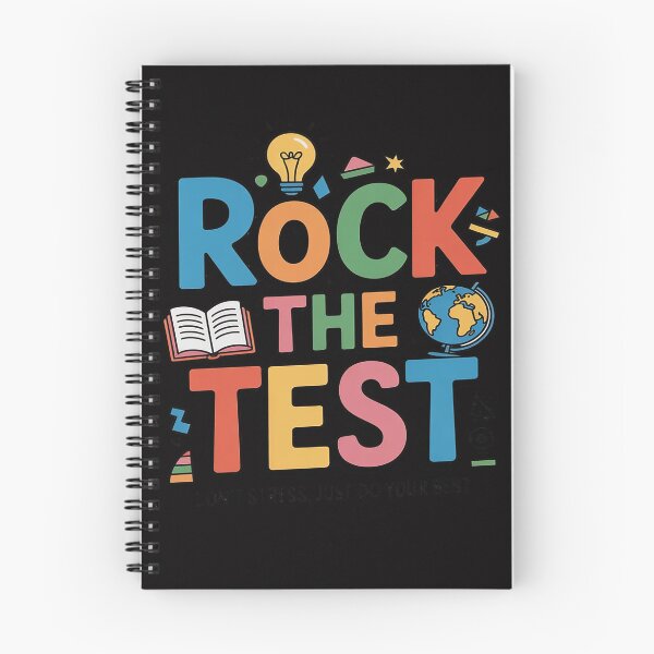Item preview, Test Day, Rock the test don't stress Just Do your best designed and sold by Vexat062Art.