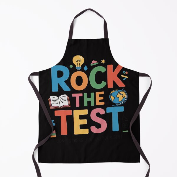 Item preview, Test Day, Rock the test don't stress Just Do your best designed and sold by Vexat062Art.