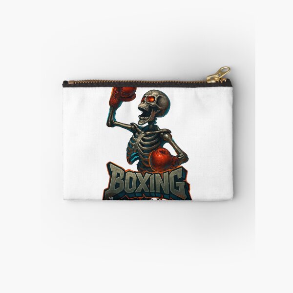 Item preview, Glowing Red Eyes Skeleton Boxer Art designed and sold by RoyalKnightMMA.
