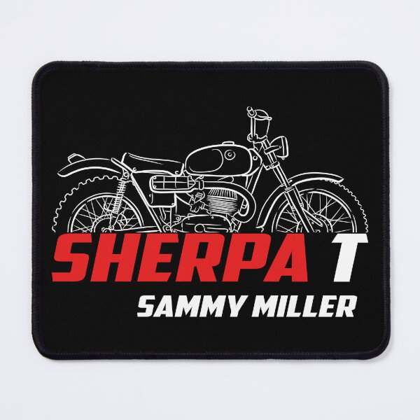 Item preview, Motorcycle Bultaco Sherpa T 250 Sammy Miller 1964-1967, biker designed and sold by ThrottleArts.