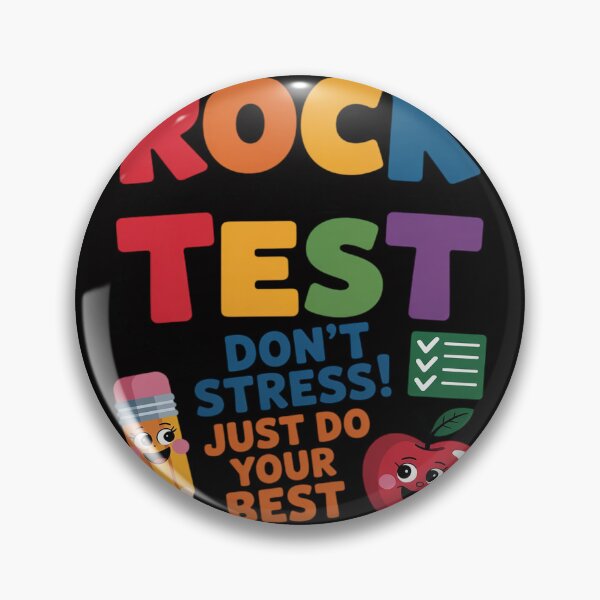 Item preview, Test Day Rock The Test Teacher Testing Day  3 designed and sold by Vexat062Art.