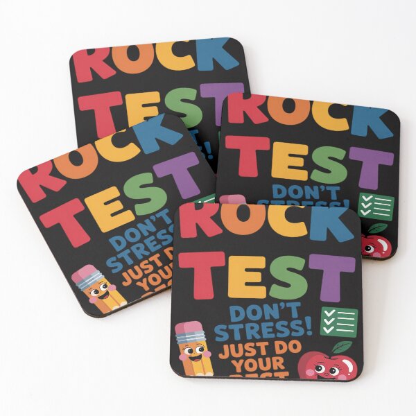 Item preview, Test Day Rock The Test Teacher Testing Day  3 designed and sold by Vexat062Art.