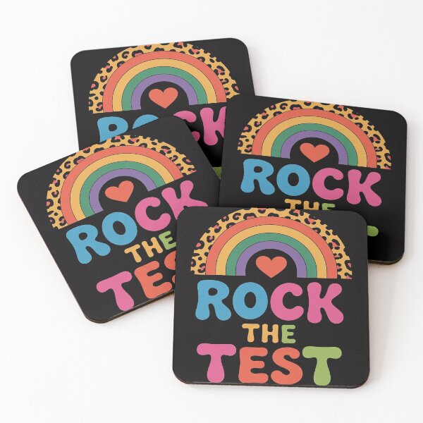 Item preview, Test Day Rock The Test Teacher Testing Day Rainbow Leopard designed and sold by Vexat062Art.
