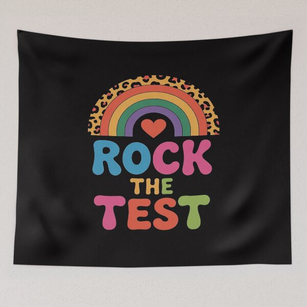 Item preview, Test Day Rock The Test Teacher Testing Day Rainbow Leopard designed and sold by Vexat062Art.
