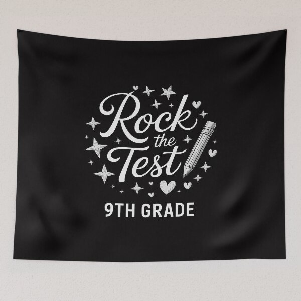 Item preview, Test Day Rock The Test 9th Grade Teacher Testing Day Kids designed and sold by Vexat062Art.