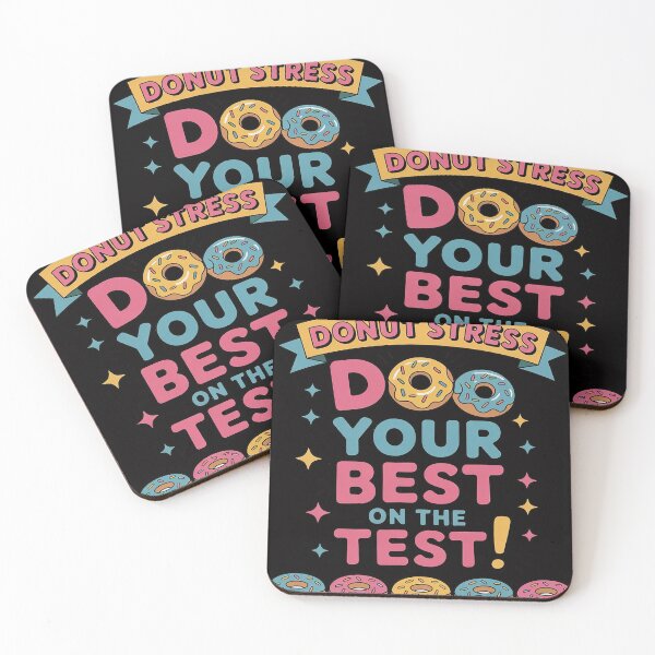 Item preview, Test Day Donut Stress Testing for Women Teachers designed and sold by Vexat062Art.