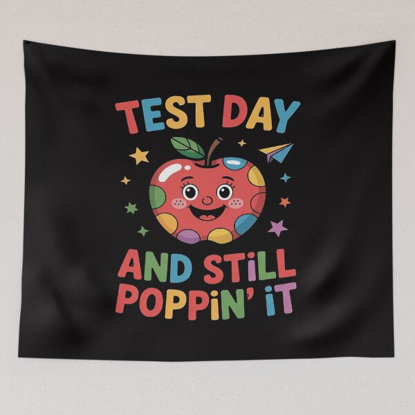 Item preview, Test Day And Still Poppin Rock The Test Pop It Teacher designed and sold by Vexat062Art.