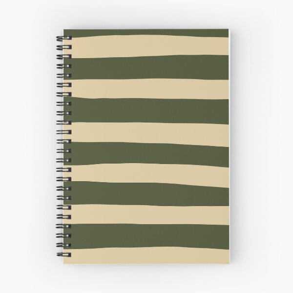 Item preview, Uneven Stripes in Khaki and Green designed and sold by LAEC-Shop.