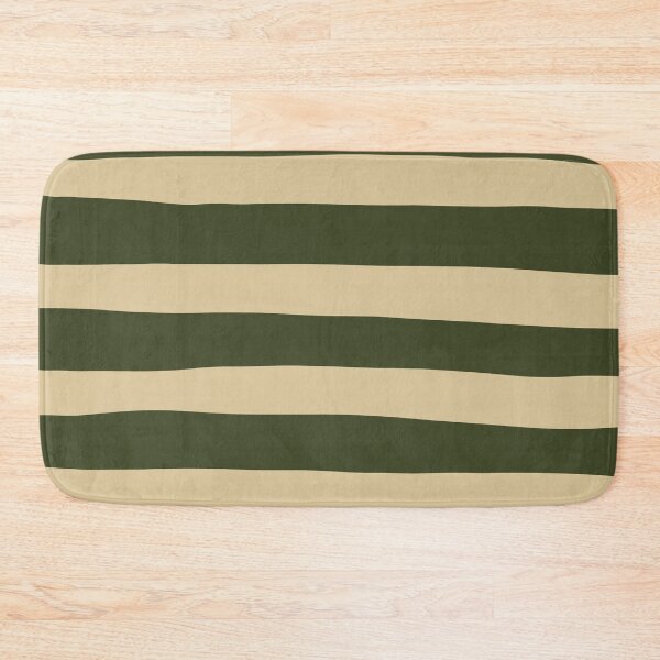 Item preview, Uneven Stripes in Khaki and Green designed and sold by LAEC-Shop.