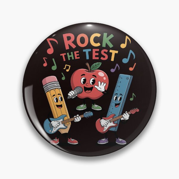 Item preview, Test Day Teacher Student Rock The Test designed and sold by MichaelStalkas.