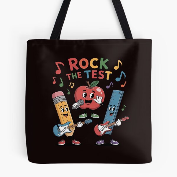 Item preview, Test Day Teacher Student Rock The Test designed and sold by MichaelStalkas.