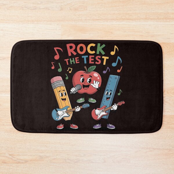 Item preview, Test Day Teacher Student Rock The Test designed and sold by MichaelStalkas.