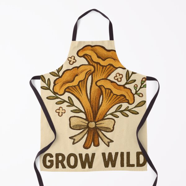 Item preview, Grow Wild – Cottagecore Chanterelle Mushroom Bouquet designed and sold by LuxuryApparels.