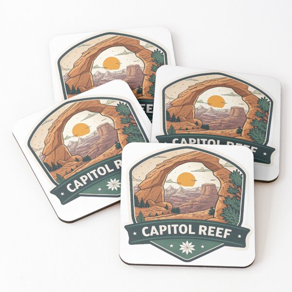 Item preview, Capitol reef sticker  designed and sold by choumilanais.