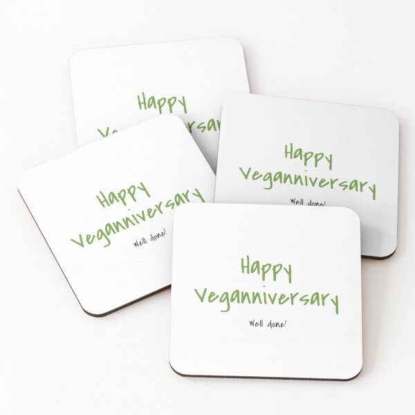 Item preview, Happy Veganniversary designed and sold by Photos of Wales.