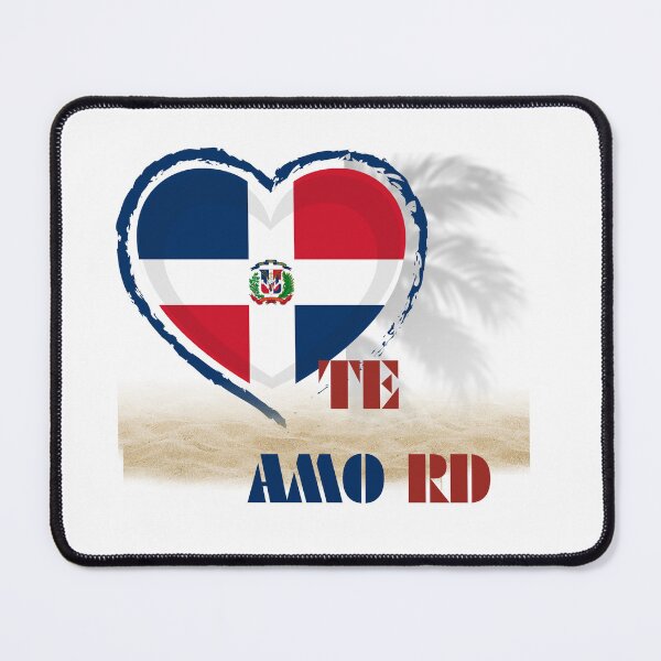 Item preview, Te Amo RD | Dominican Republic Heart Flag Design designed and sold by Aura Design.