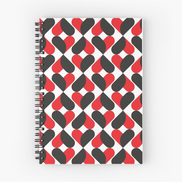 Item preview, XO Hearts: Red/Black designed and sold by Motel Sunset.
