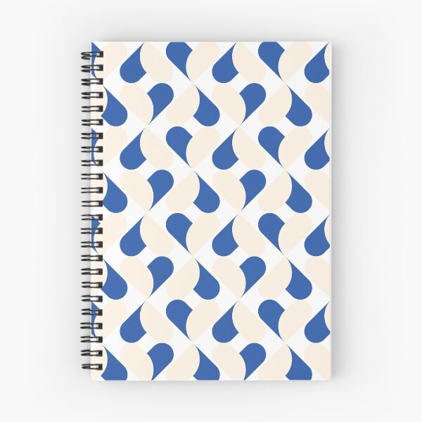 Item preview, XO Hearts: Blue/Cream designed and sold by Motel Sunset.