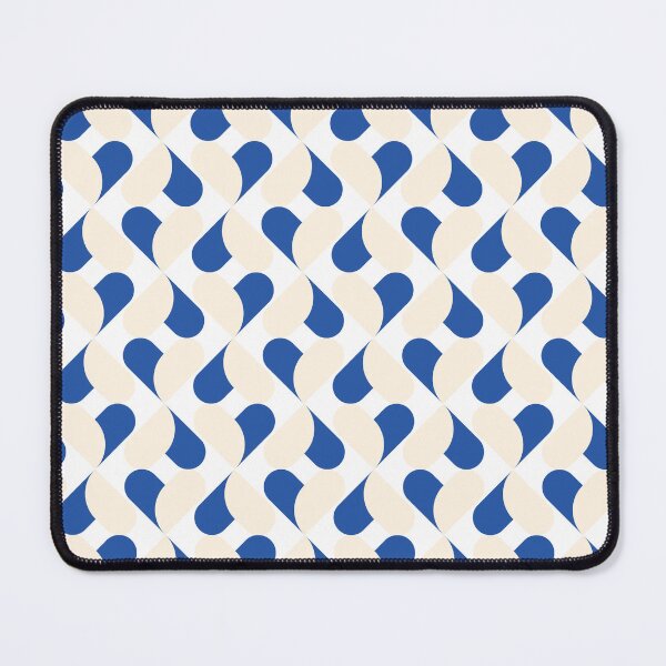 Item preview, XO Hearts: Blue/Cream designed and sold by Motel Sunset.