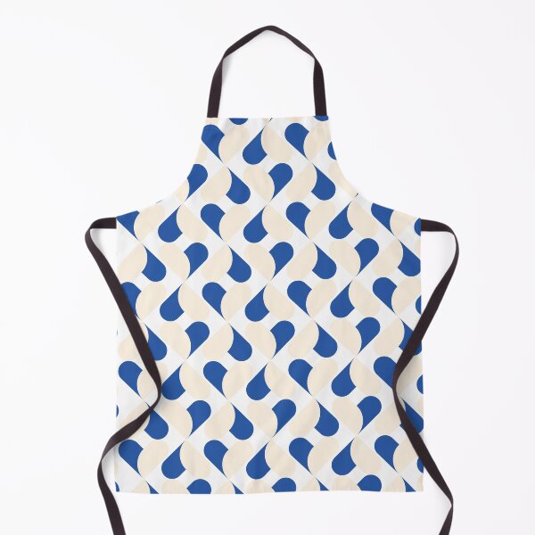 Item preview, XO Hearts: Blue/Cream designed and sold by Motel Sunset.