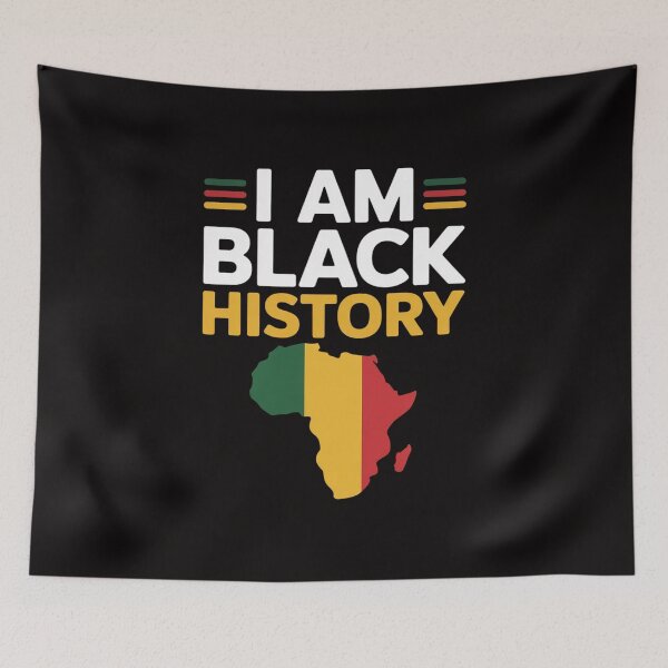 Item preview, I Am Black History - Civil Rights - Black Empowerment designed and sold by HudsonErik.