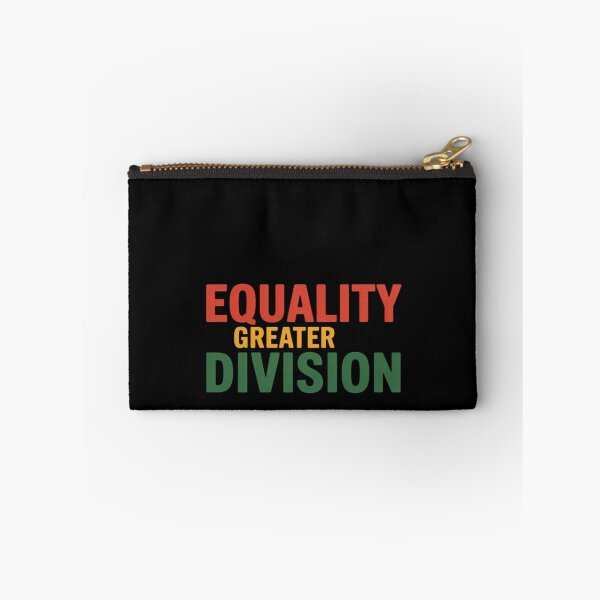 Item preview, Equality is Greater Than Division Math Black History Month designed and sold by LindseyKris.