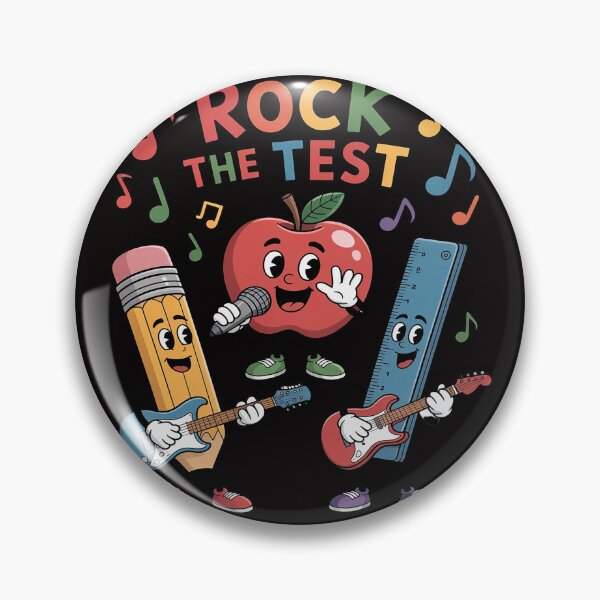 Item preview, Test Day Teacher Student Rock The Test designed and sold by HudsonErik.