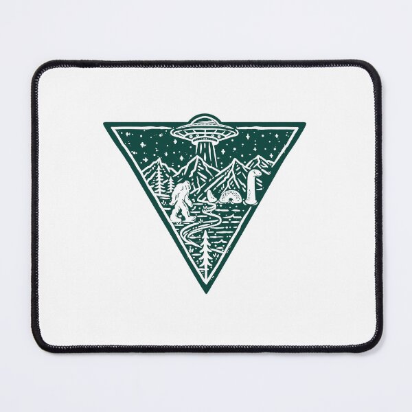 Item preview, Cryptid Triangle-Vintage Camping designed and sold by RandyHaskins.