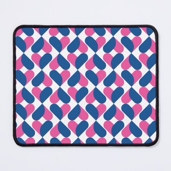 Item preview, XO Hearts: Blue/Pink designed and sold by Motel Sunset.