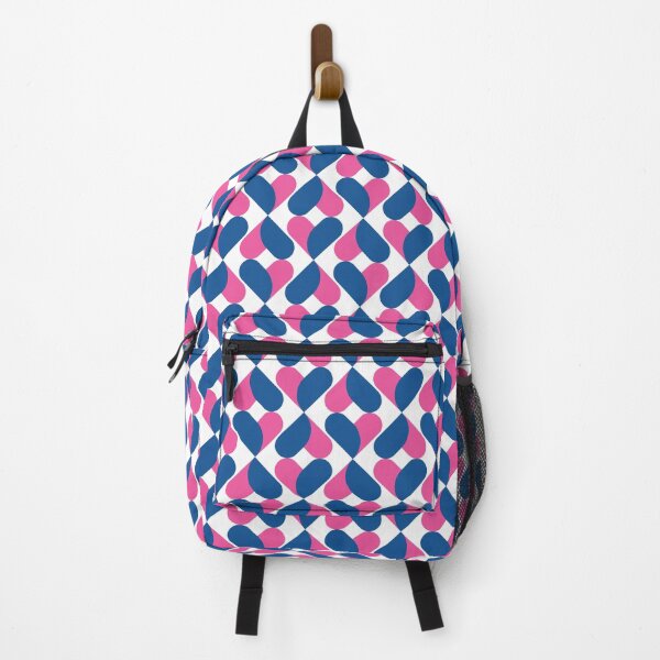 Item preview, XO Hearts: Blue/Pink designed and sold by Motel Sunset.