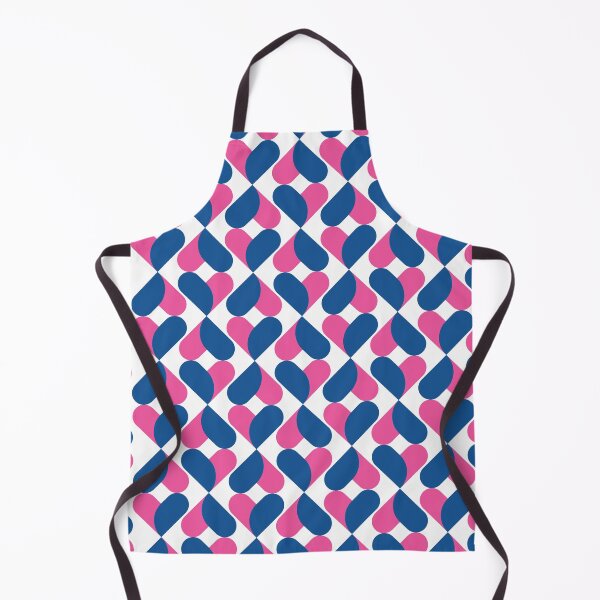 Item preview, XO Hearts: Blue/Pink designed and sold by Motel Sunset.