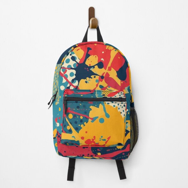 Item preview, Mid-century modern splatter paint pattern designed and sold by Jasmine Mary Quite Contraries.
