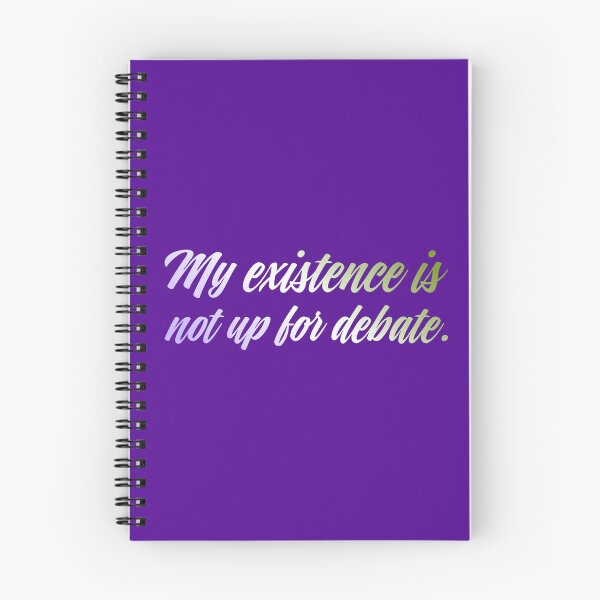 Item preview, My Existence Is Not Up For Debate - Genderqueer designed and sold by sillyjess.