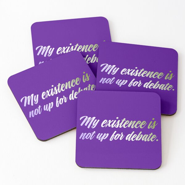 Item preview, My Existence Is Not Up For Debate - Genderqueer designed and sold by sillyjess.