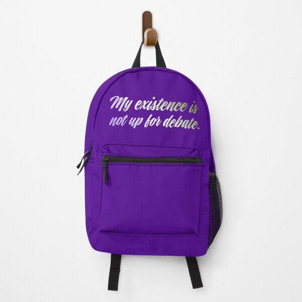 Item preview, My Existence Is Not Up For Debate - Genderqueer designed and sold by sillyjess.