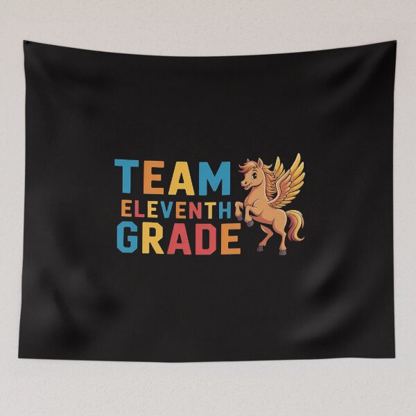 Item preview, Team 11th Grade Teacher Student First Day Unicorn designed and sold by HudsonErik.