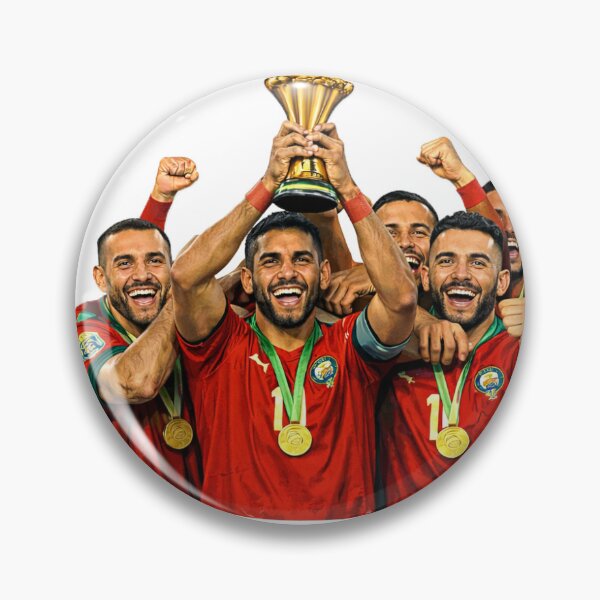 Item preview, Morocco AFCON 2025 Champion Sticker – Moroccan Football Trophy Design designed and sold by medbtl.