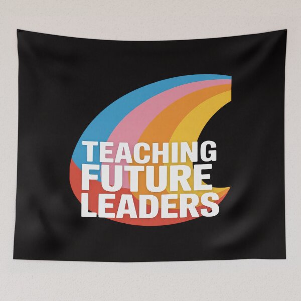 Item preview, Teacher Teaching Future Leaders Rainbow Cute designed and sold by HudsonErik.