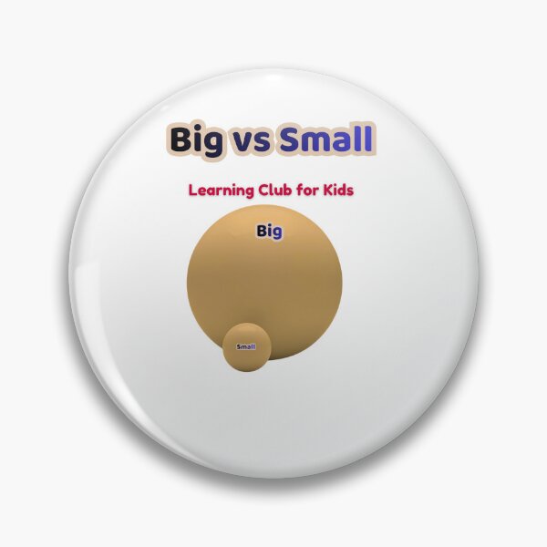 Item preview, Big vs Small – Learning Opposites for Kids | Learning Club for Kids designed and sold by AME Kids Designs.
