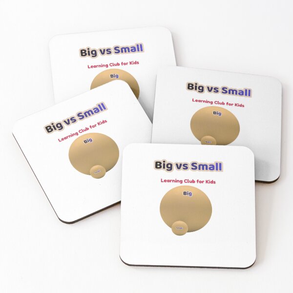 Item preview, Big vs Small – Learning Opposites for Kids | Learning Club for Kids designed and sold by AME Kids Designs.