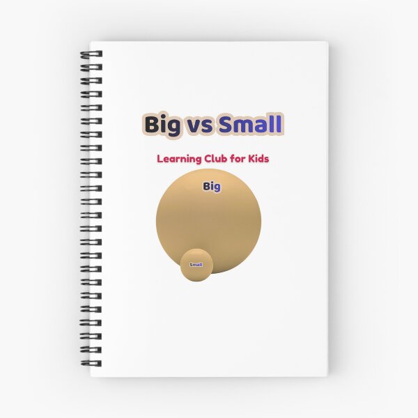 Item preview, Big vs Small – Learning Opposites for Kids | Learning Club for Kids designed and sold by AME Kids Designs.
