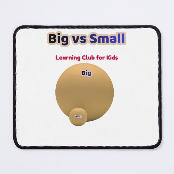 Item preview, Big vs Small – Learning Opposites for Kids | Learning Club for Kids designed and sold by AME Kids Designs.