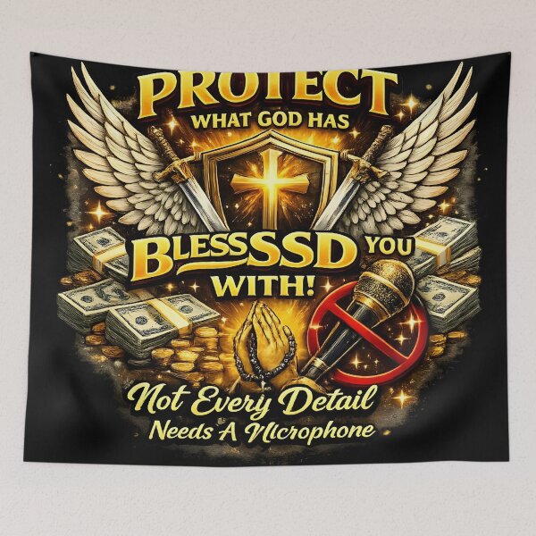 Item preview, protect what God has blessed you with, not every detail needs a microphone designed and sold by BloomAxis.